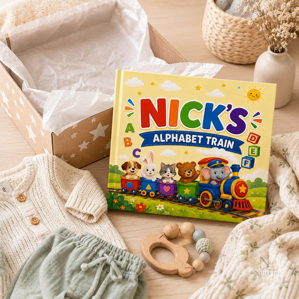 Personalized Baby ABC Book With Custom Name