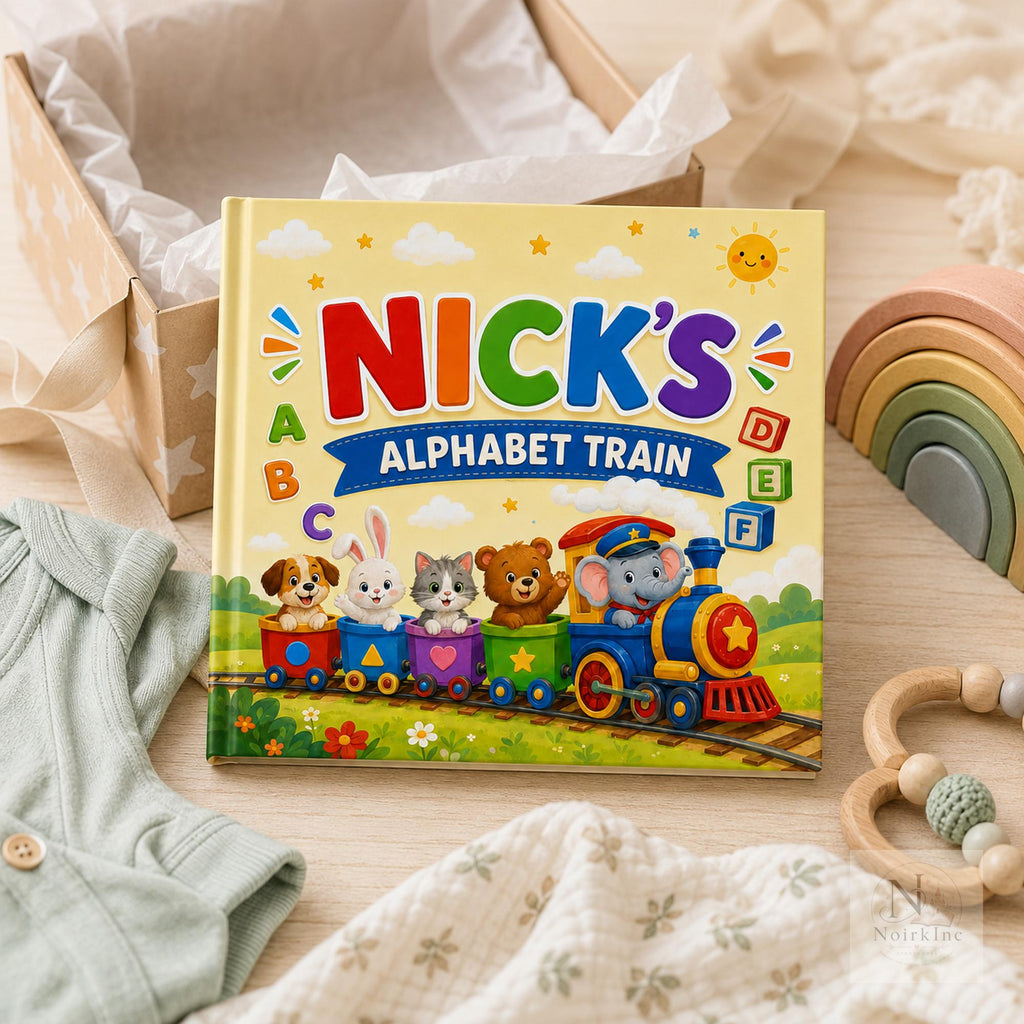 Personalized Baby ABC Book With Custom Name