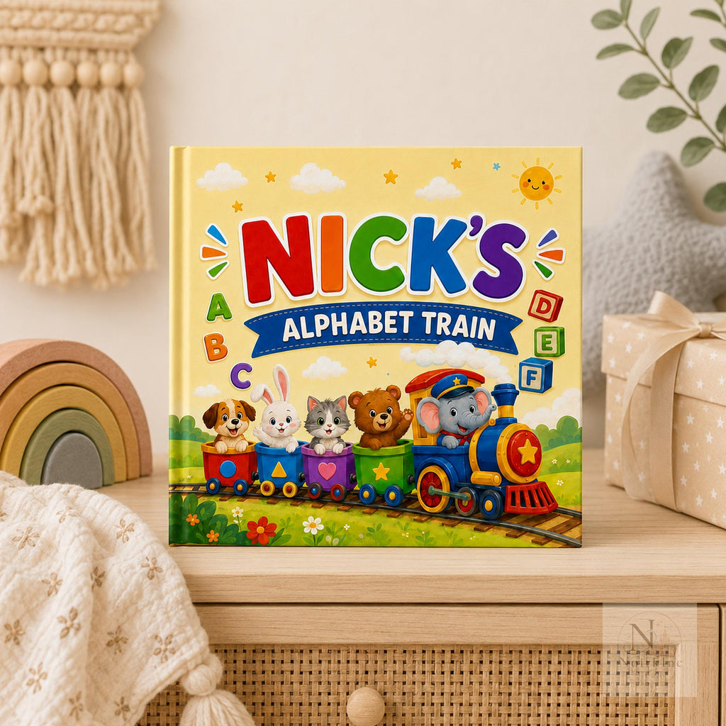 Personalized Baby ABC Book With Custom Name