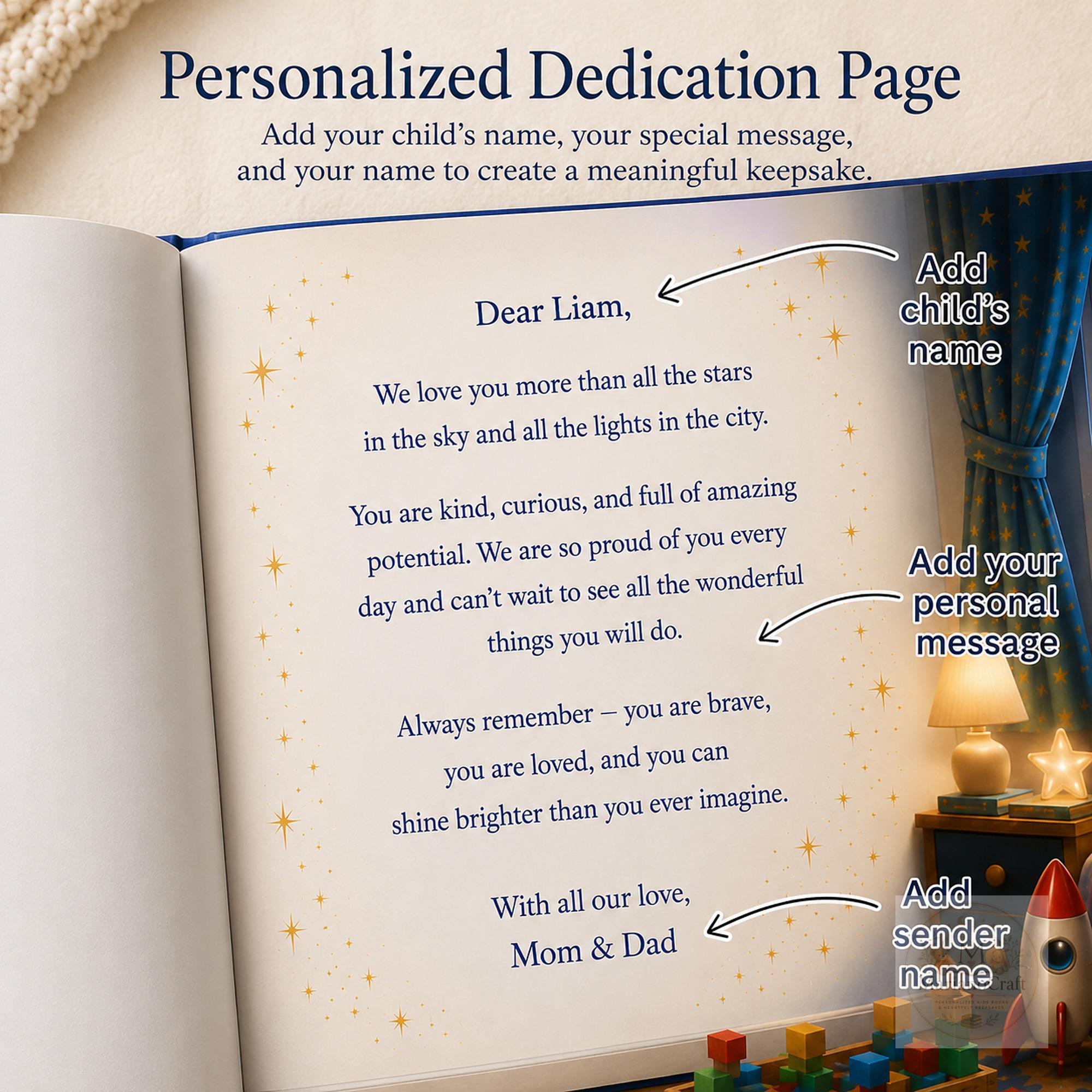Personalized Superhero Book for Kids With Custom Name and Face