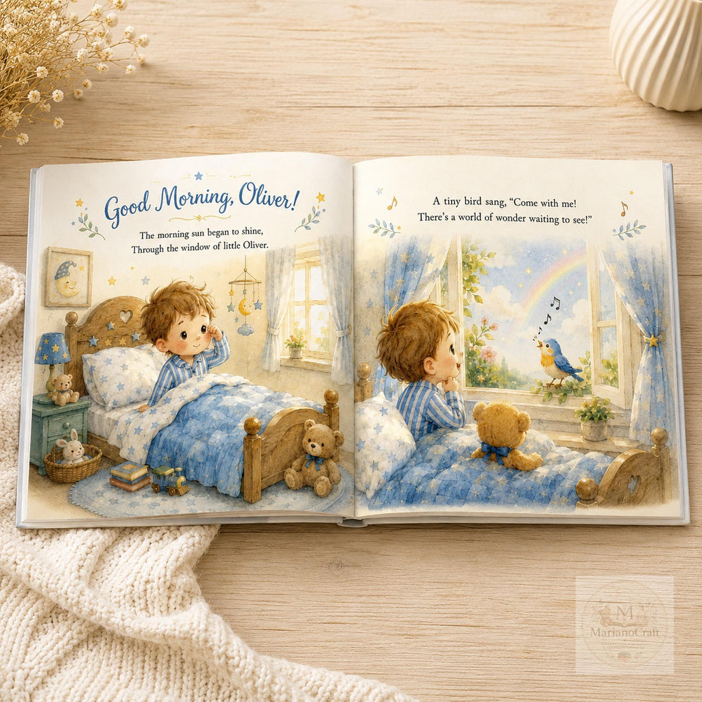 Personalized Nursery Rhyme Book for Babies