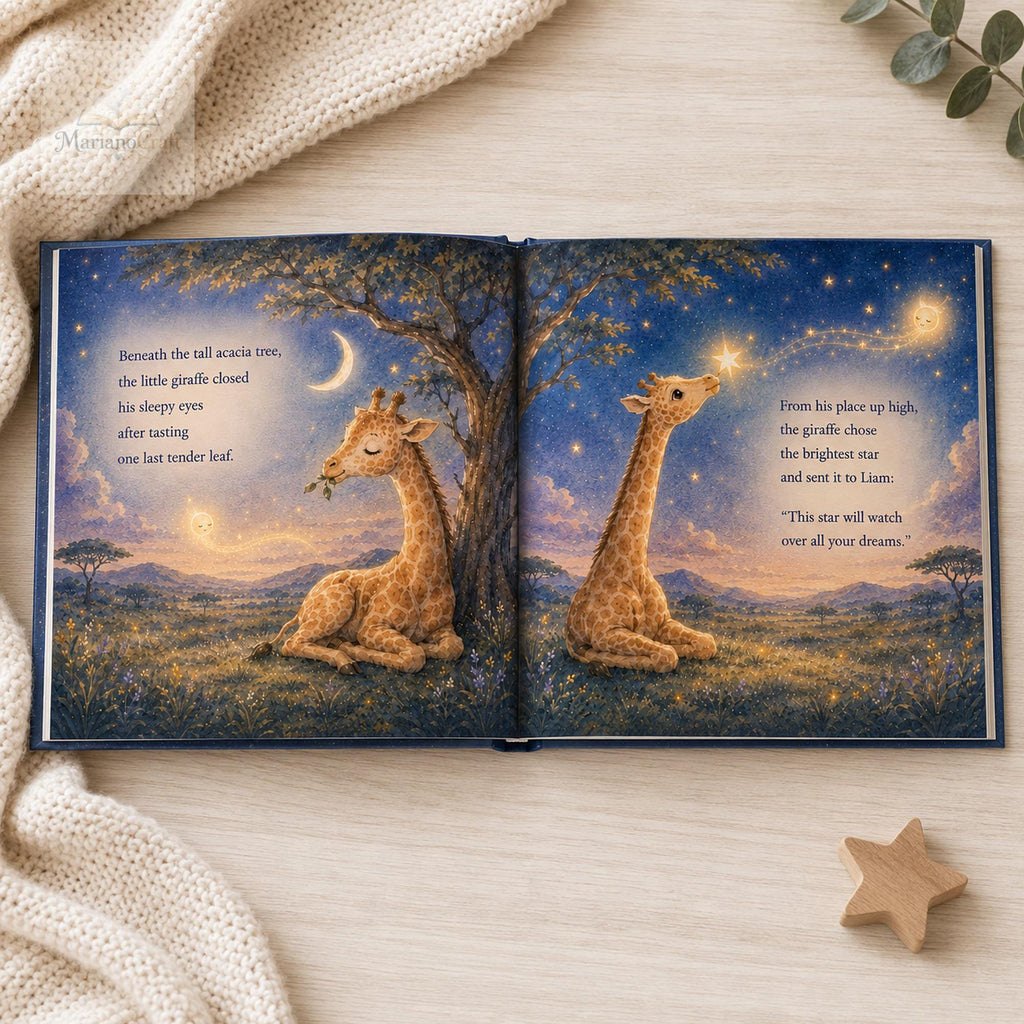 Personalized Bedtime Story Book With Custom Name