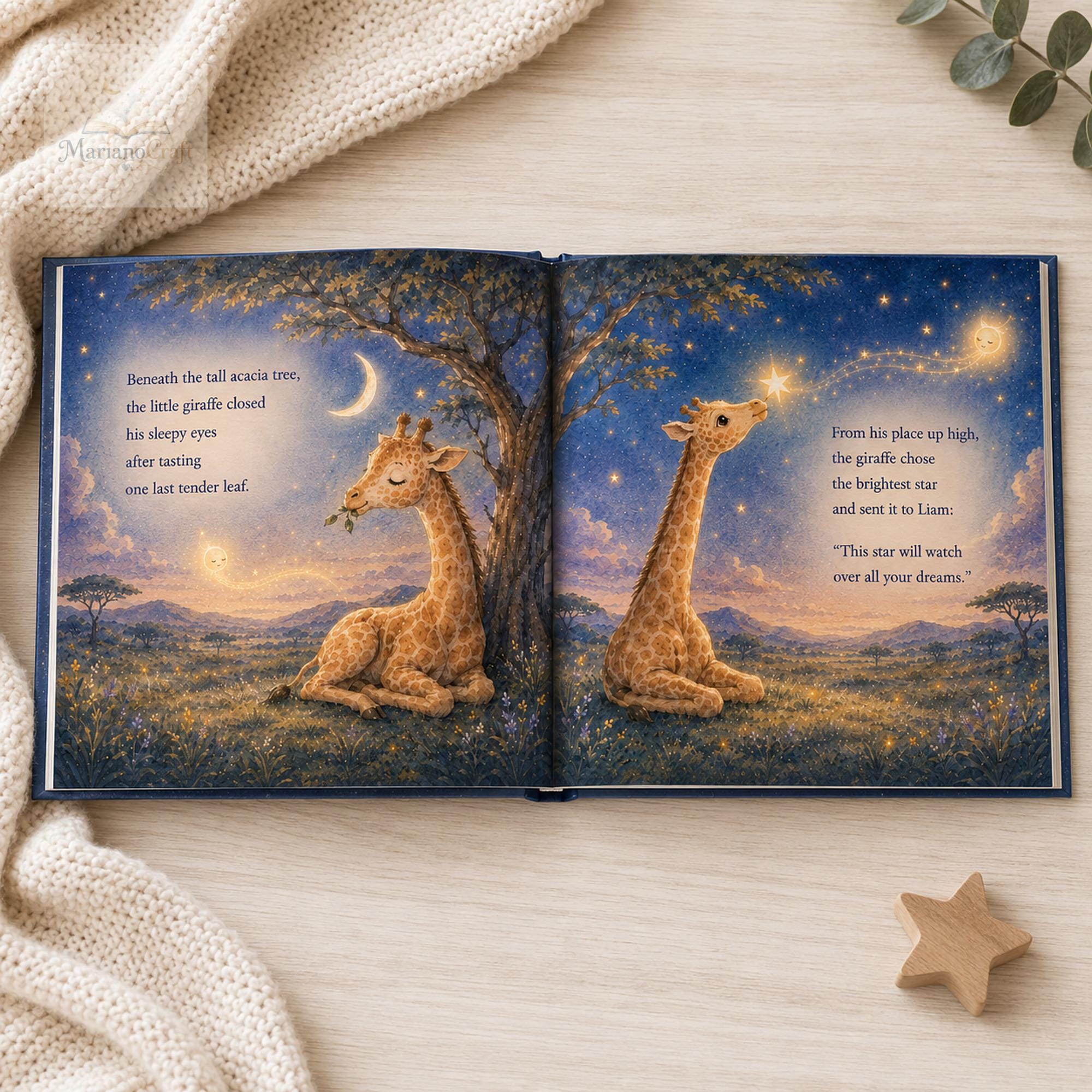 Personalized Bedtime Story Book With Custom Name