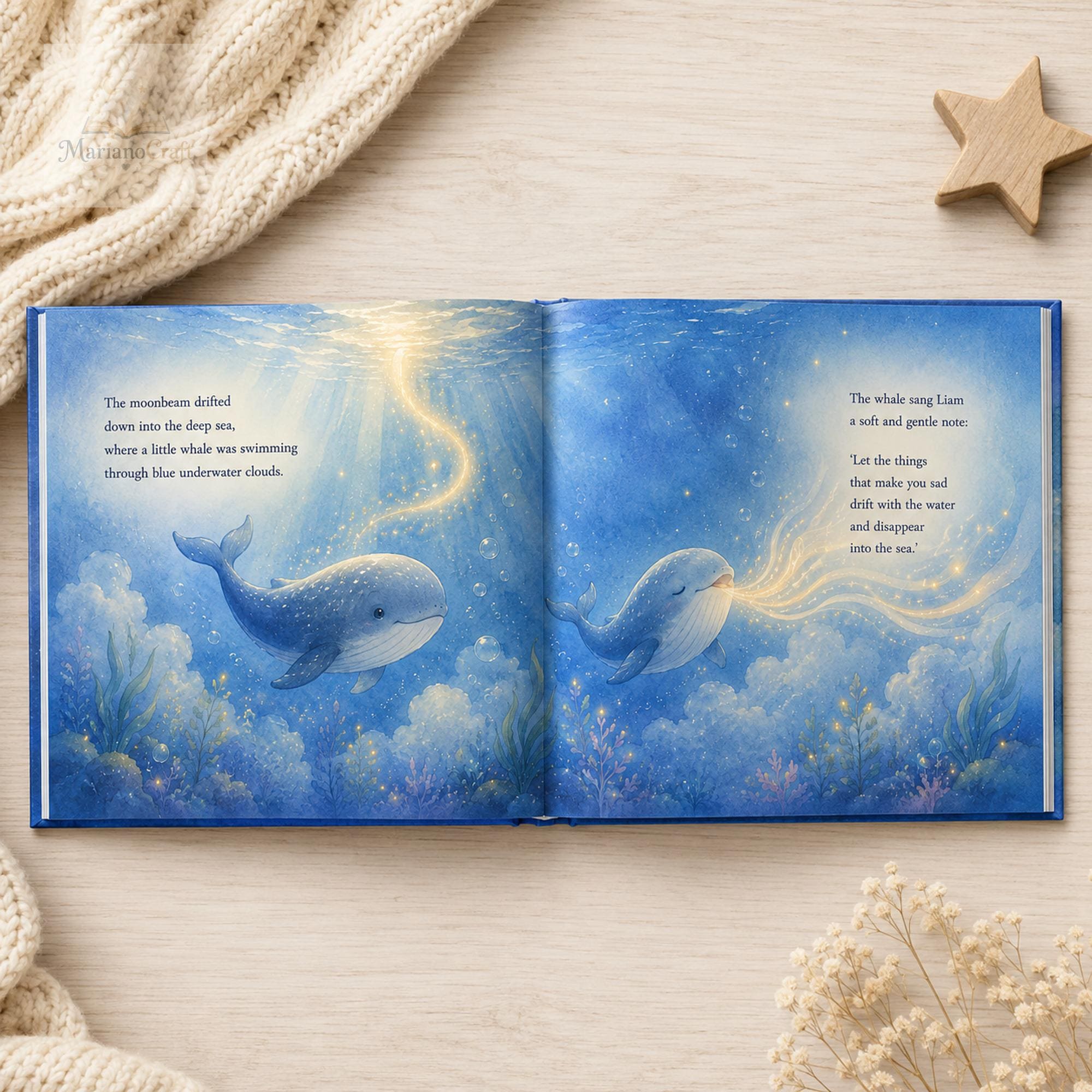 Personalized Bedtime Story Book With Custom Name