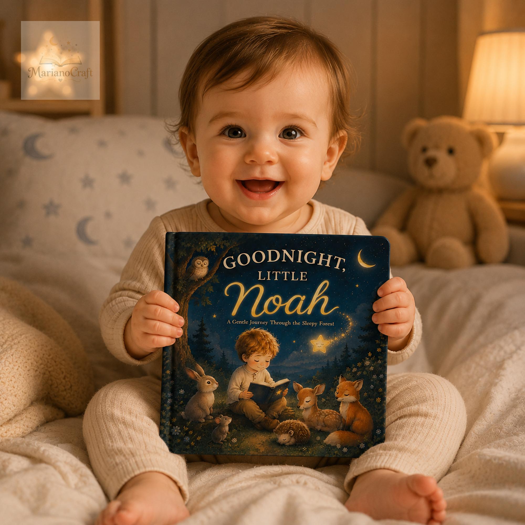 Personalized Bedtime Story Book With Custom Name