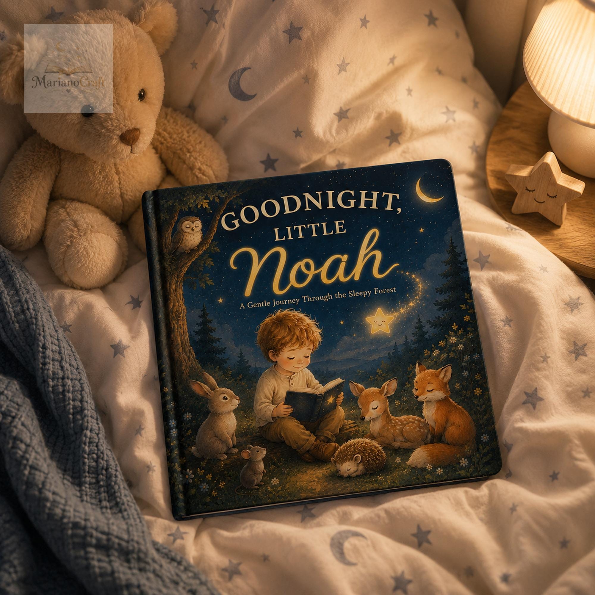 Personalized Bedtime Story Book With Custom Name