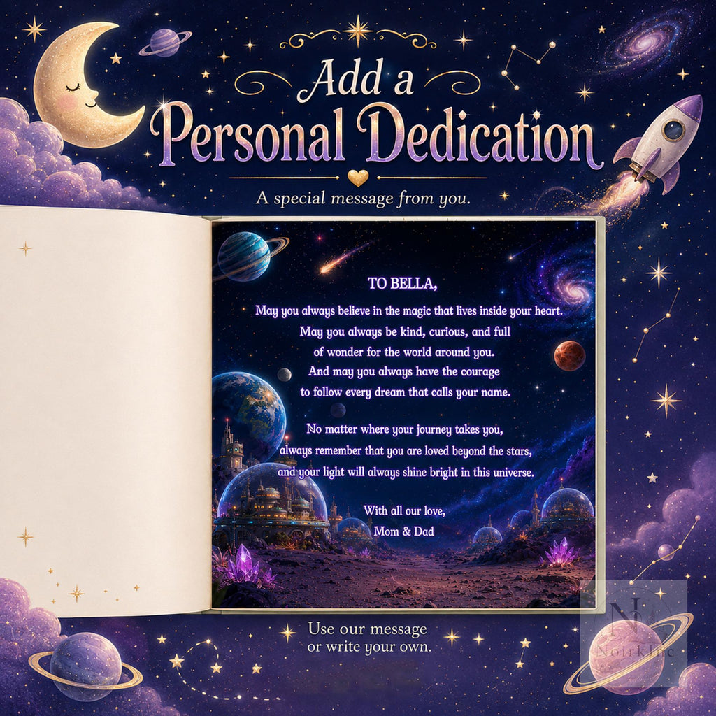 Personalized Space Book for Kids: Custom Astronaut Storybook