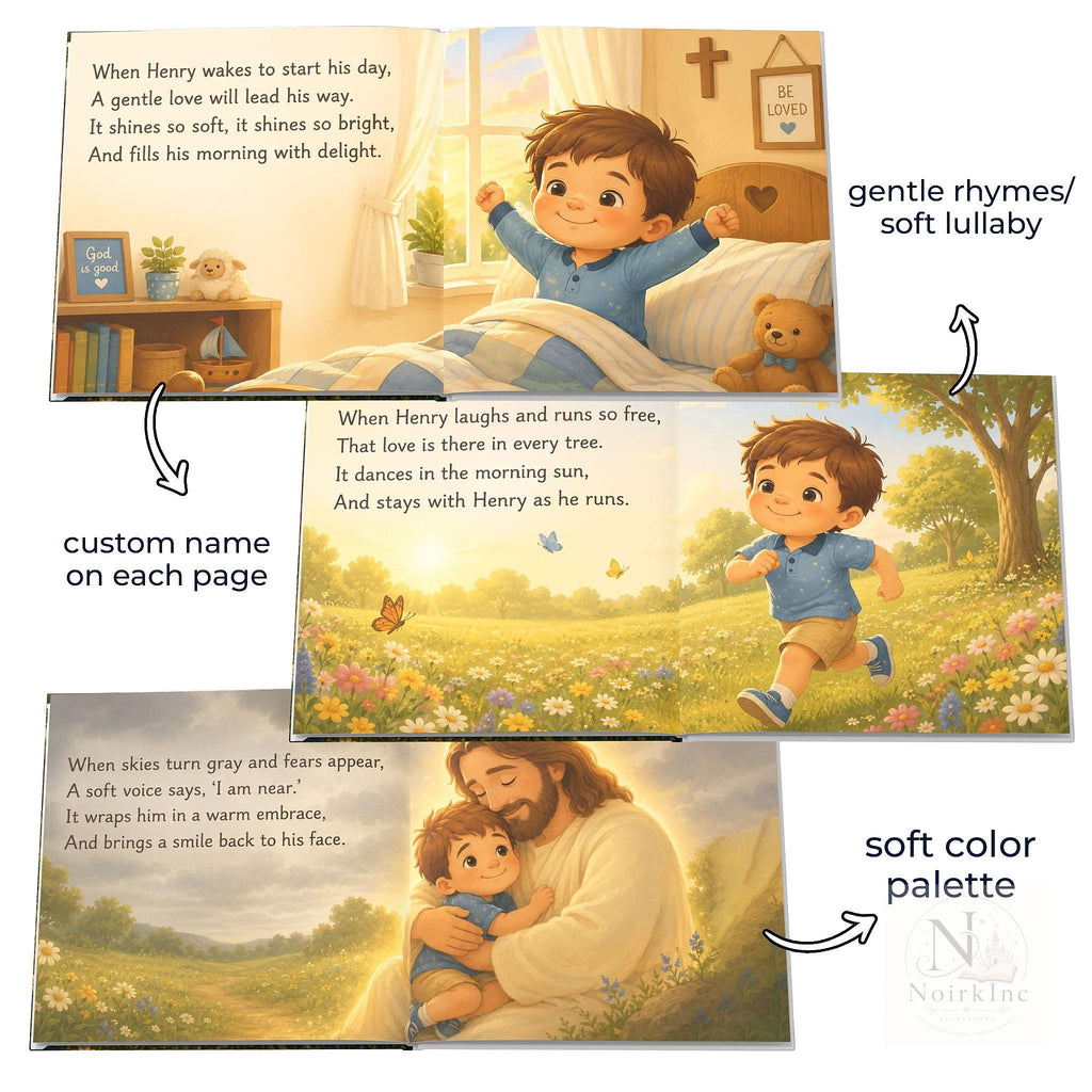 Personalized Christian Children's Book About Jesus' Love