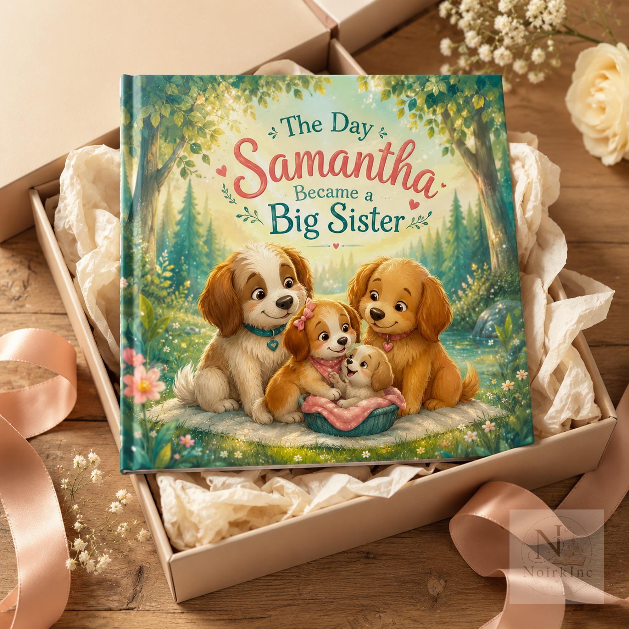 Personalized Big Sister Book With Custom Name