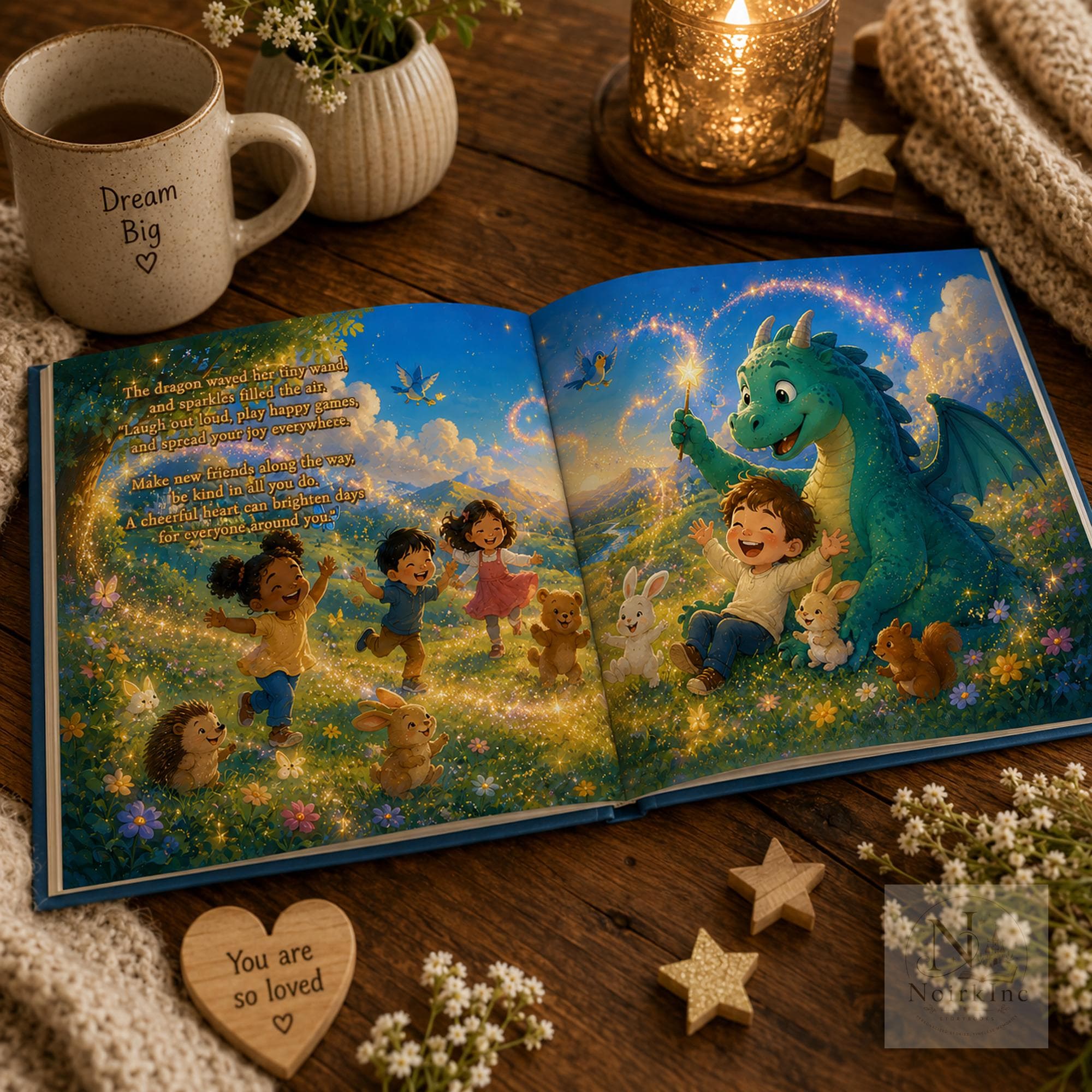 Personalized Dragon Storybook for Kids