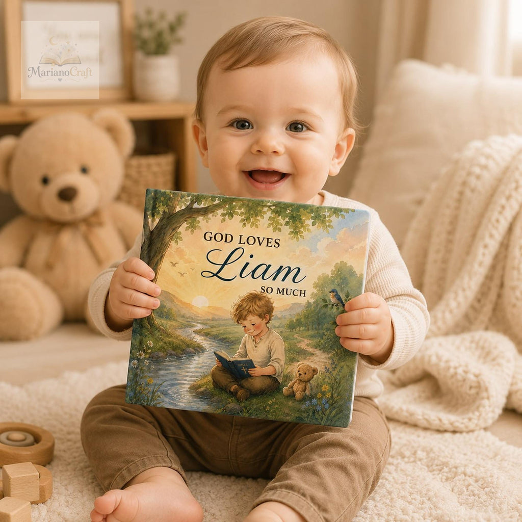 Personalized Christian Children's Book - God Loves You Story