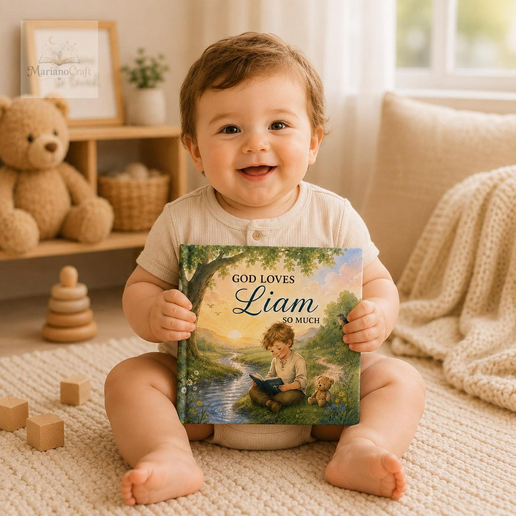 Personalized Christian Children's Book - God Loves You Story