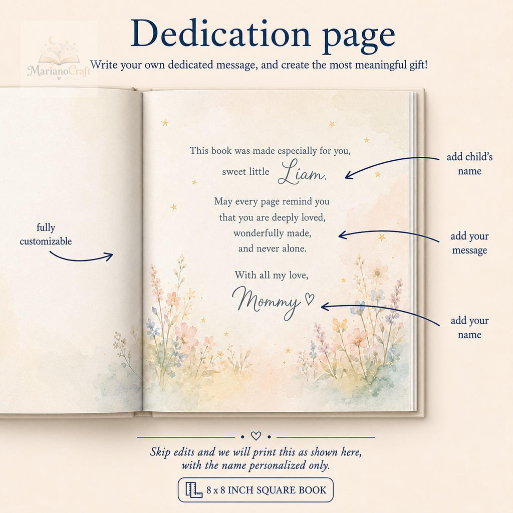 Personalized Christian Baby Book: God Loves You Story