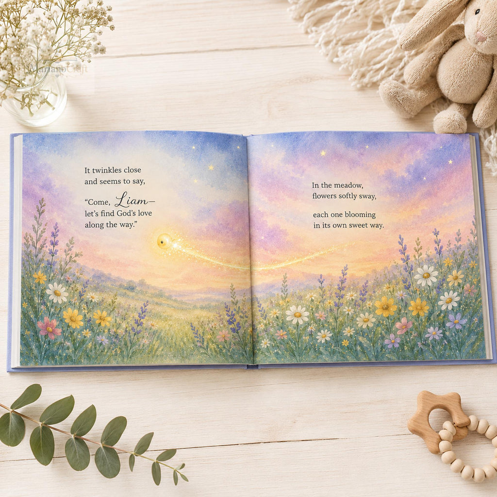 Personalized Christian Baby Book: God Loves You Story