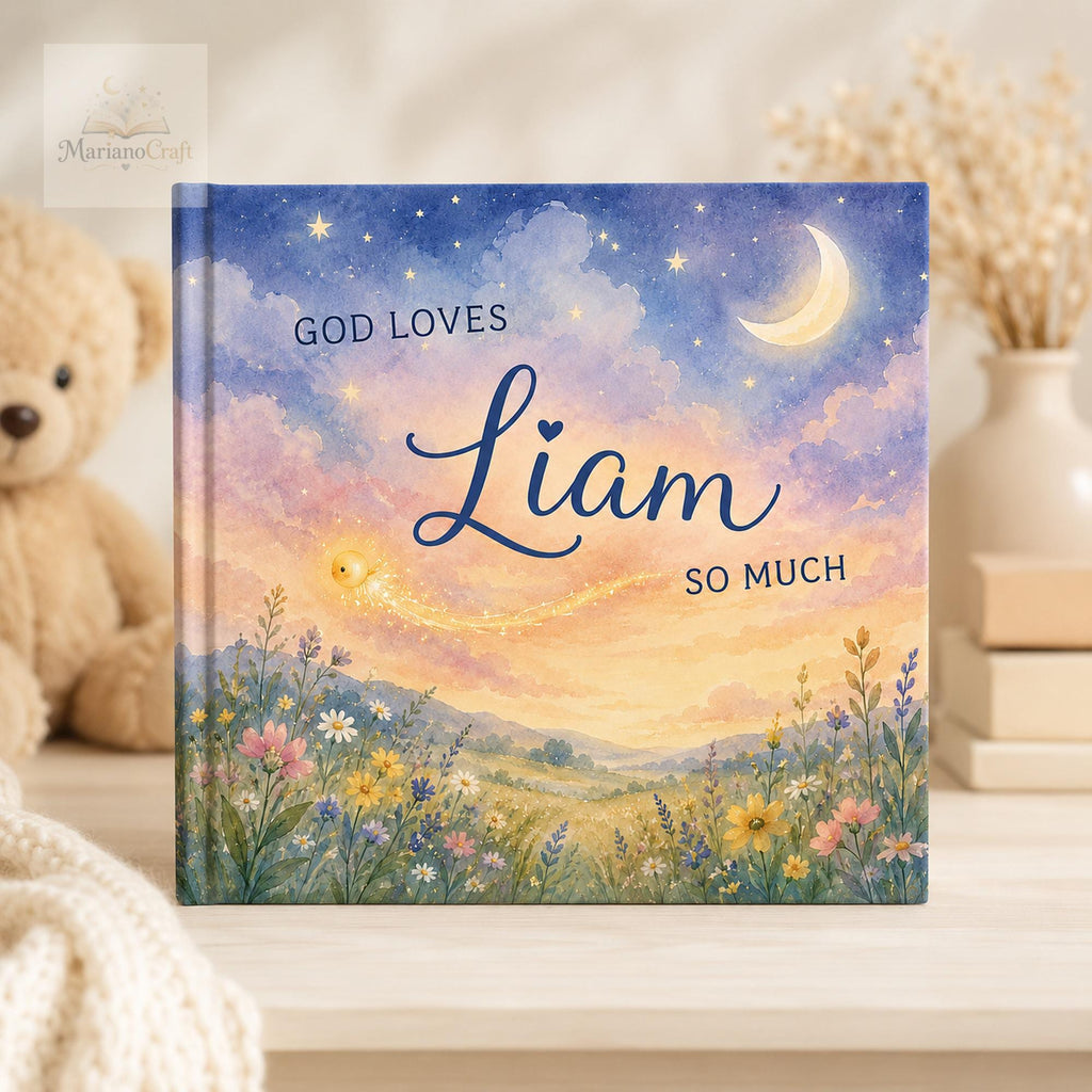 Personalized Christian Baby Book: God Loves You Story