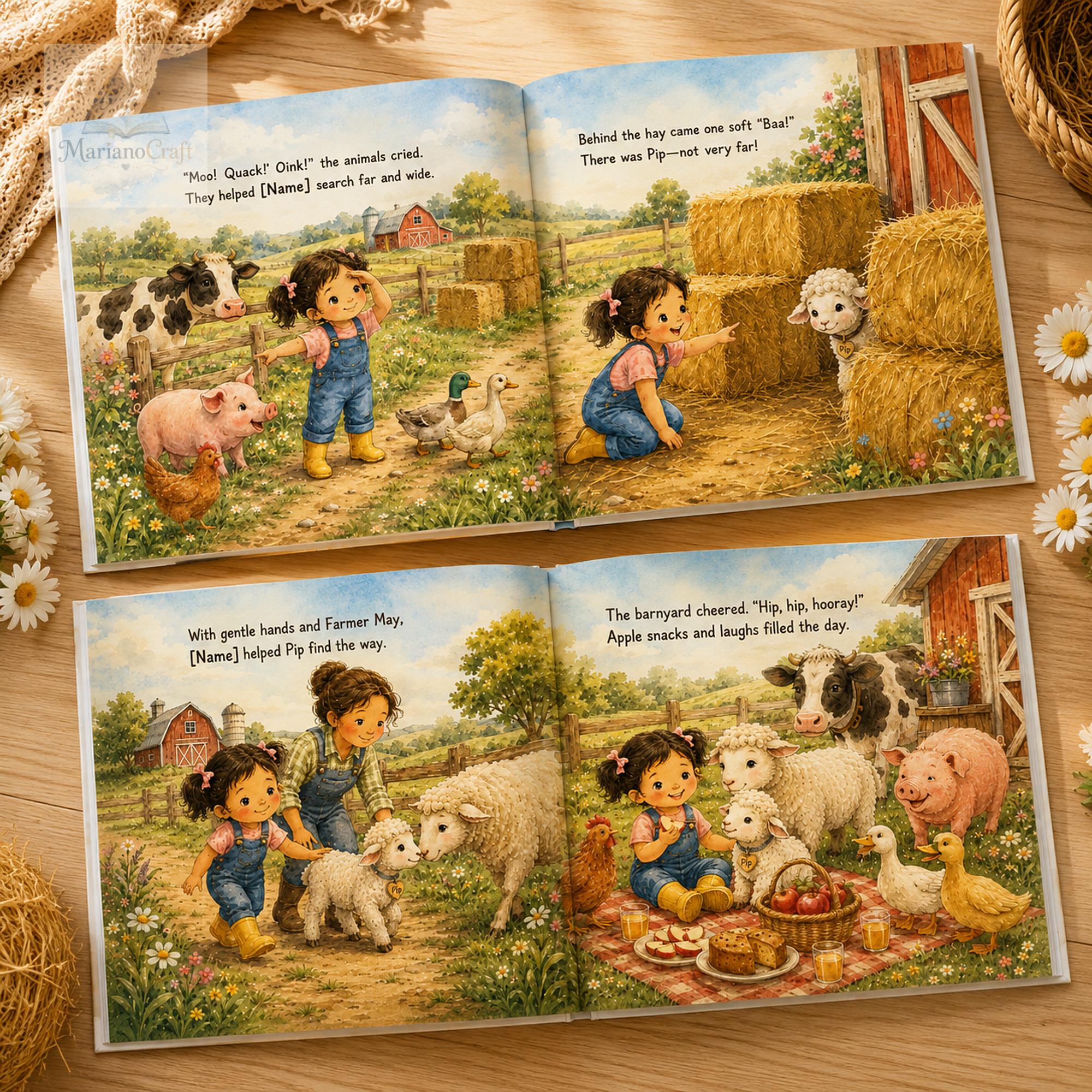 Personalized Farm Adventure Book for Kids