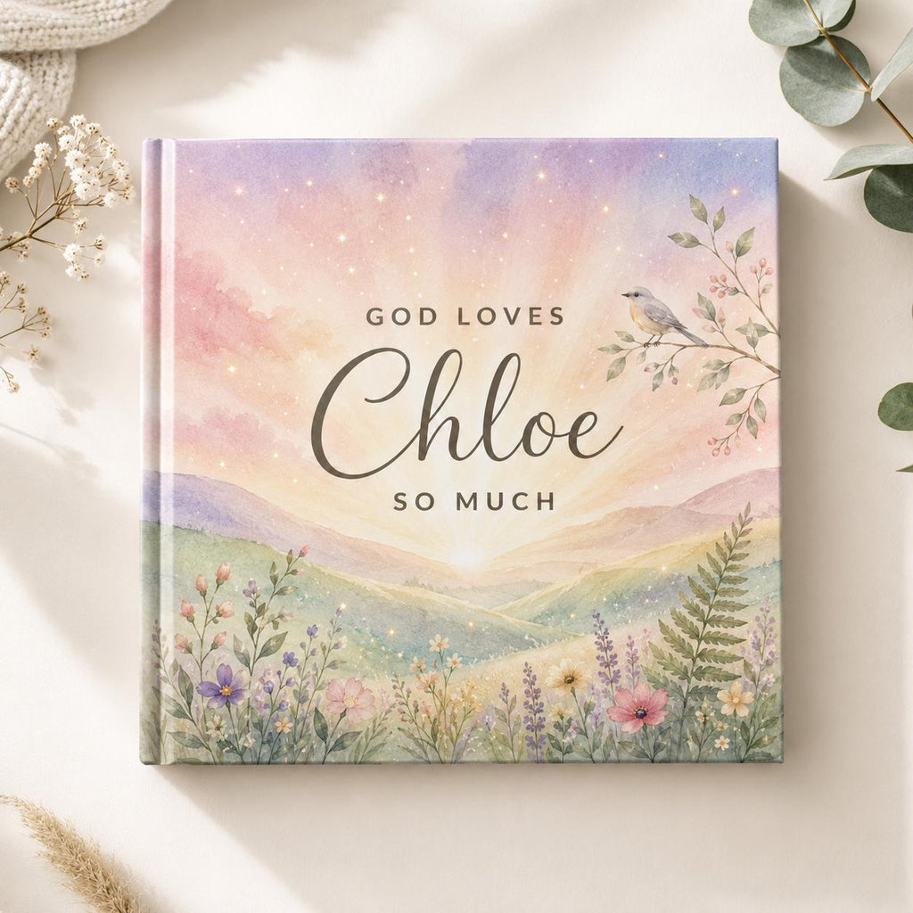 Personalized Bible Story Book for Kids | Baptism & Christening Gift