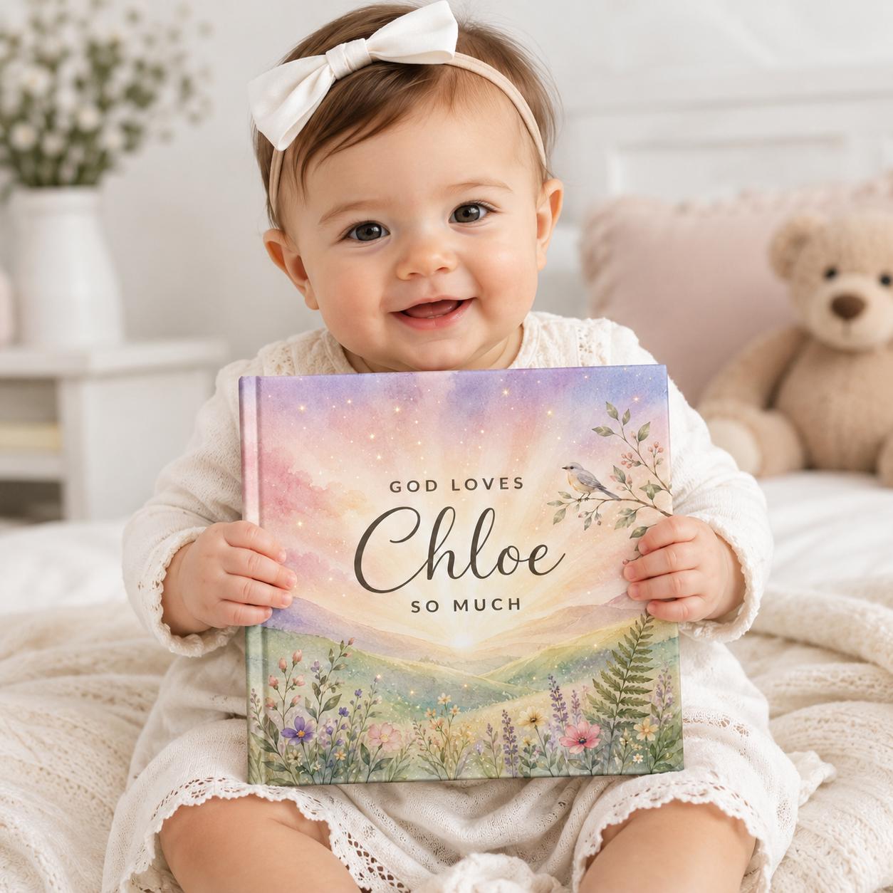 Personalized Bible Story Book for Kids | Baptism & Christening Gift