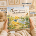 Personalized Duckling Story Book, Custom Name Kids Hardcover Gift