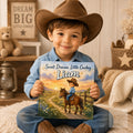 Personalized Cowboy Baby Book With Custom Name