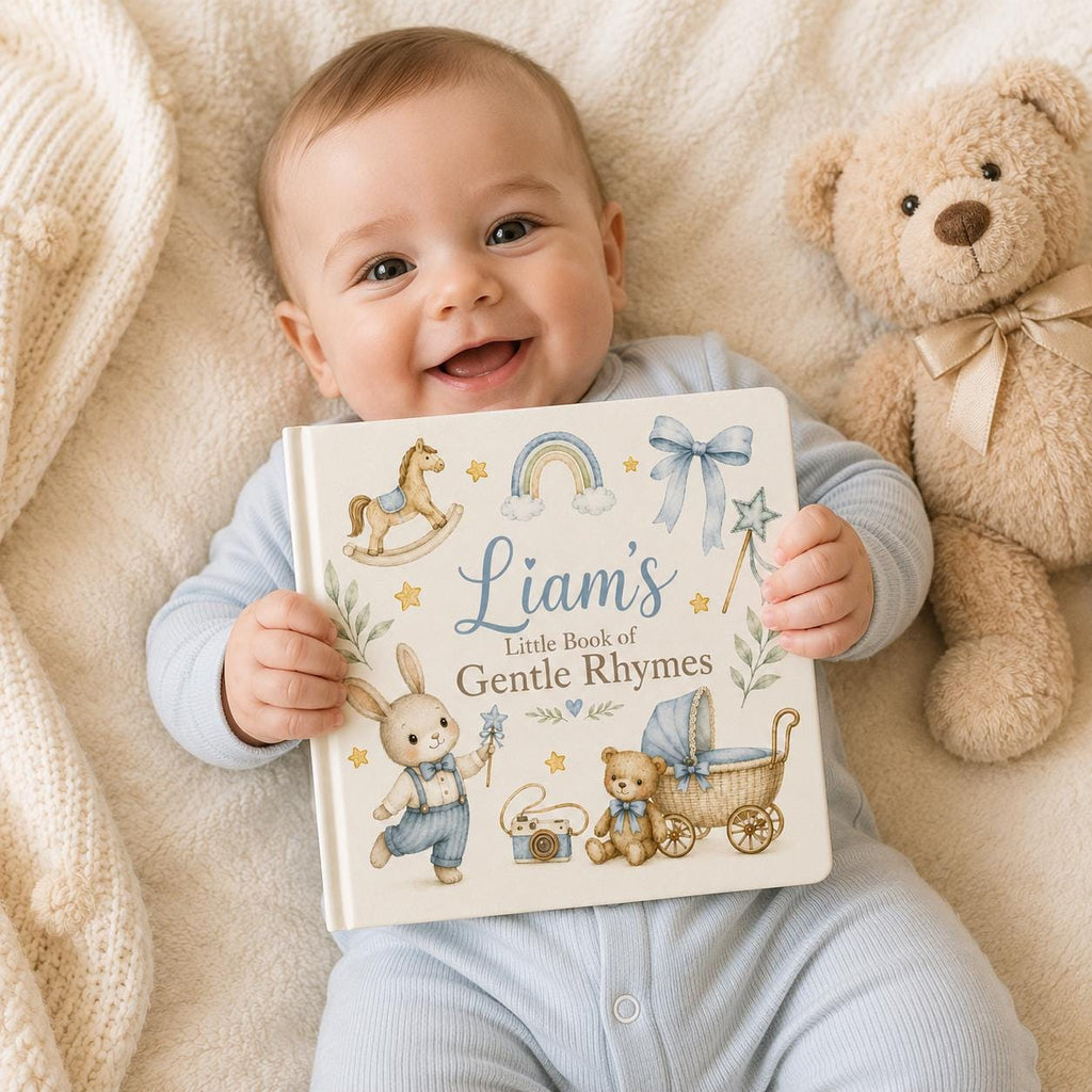 Personalized Baby Book - Custom Name Nursery Rhyme Keepsake