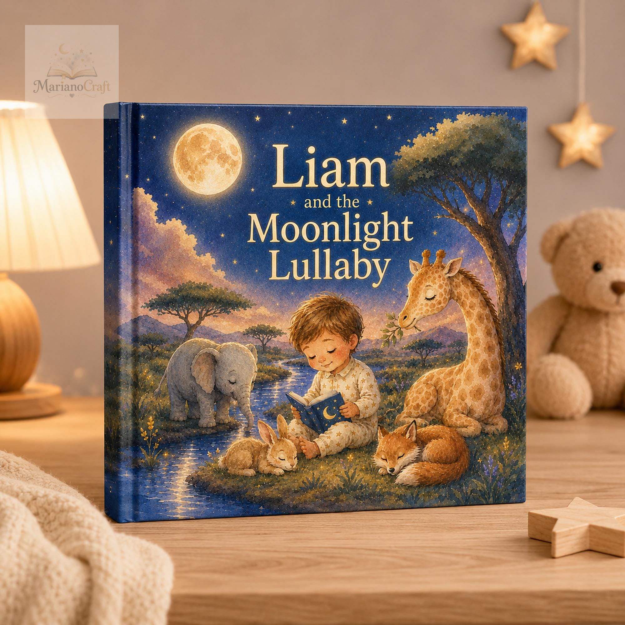 Personalized Bedtime Story Book With Custom Name