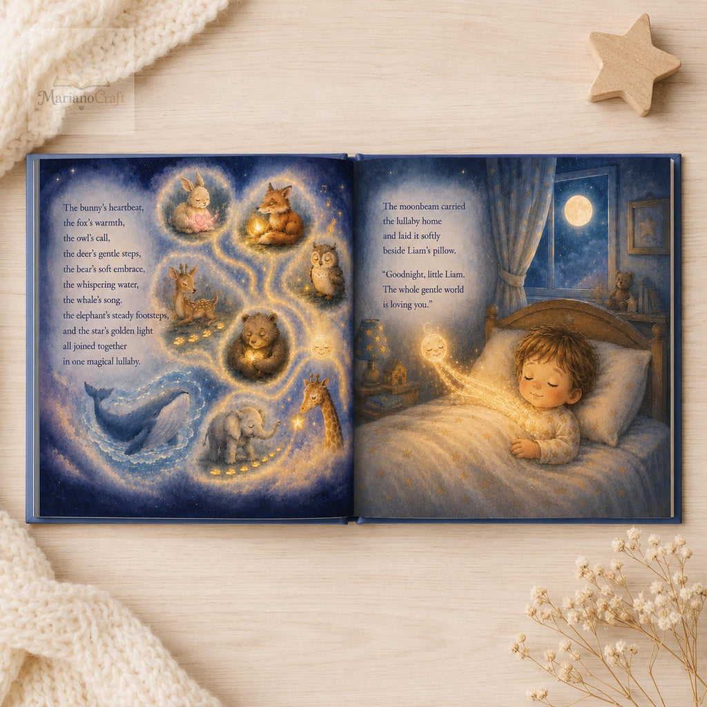 Personalized Bedtime Story Book With Custom Name