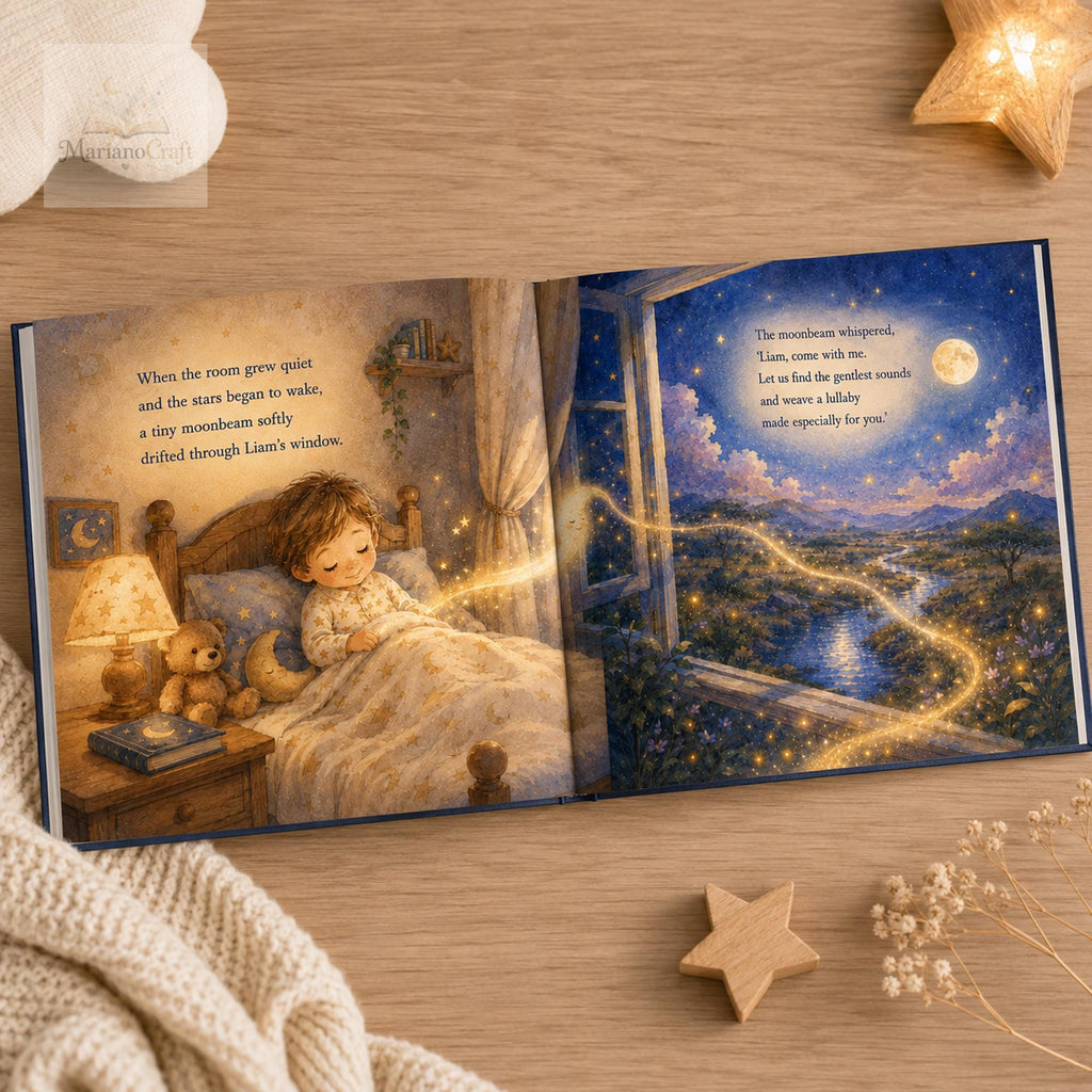 Personalized Bedtime Story Book With Custom Name