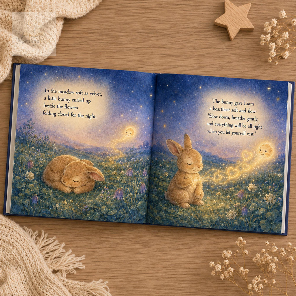 Personalized Bedtime Story Book With Custom Name