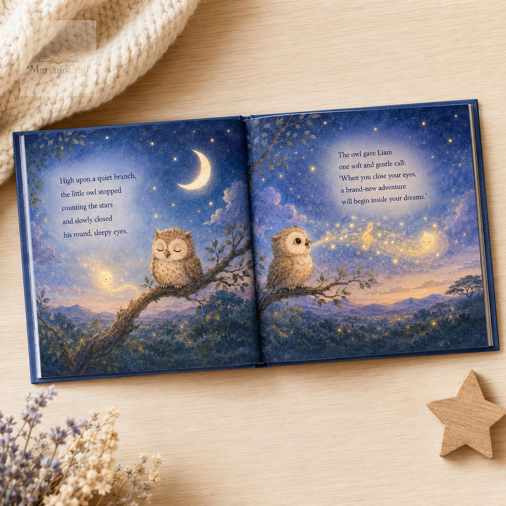 Personalized Bedtime Story Book With Custom Name