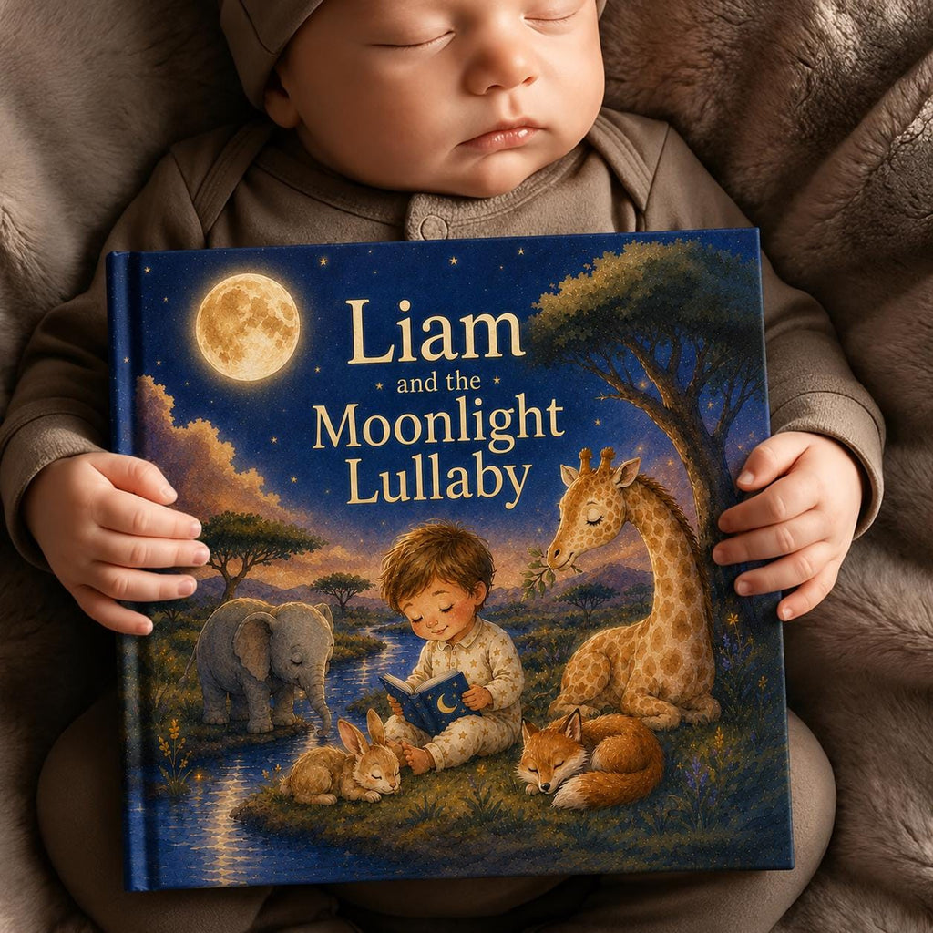 Personalized Bedtime Story Book With Custom Name