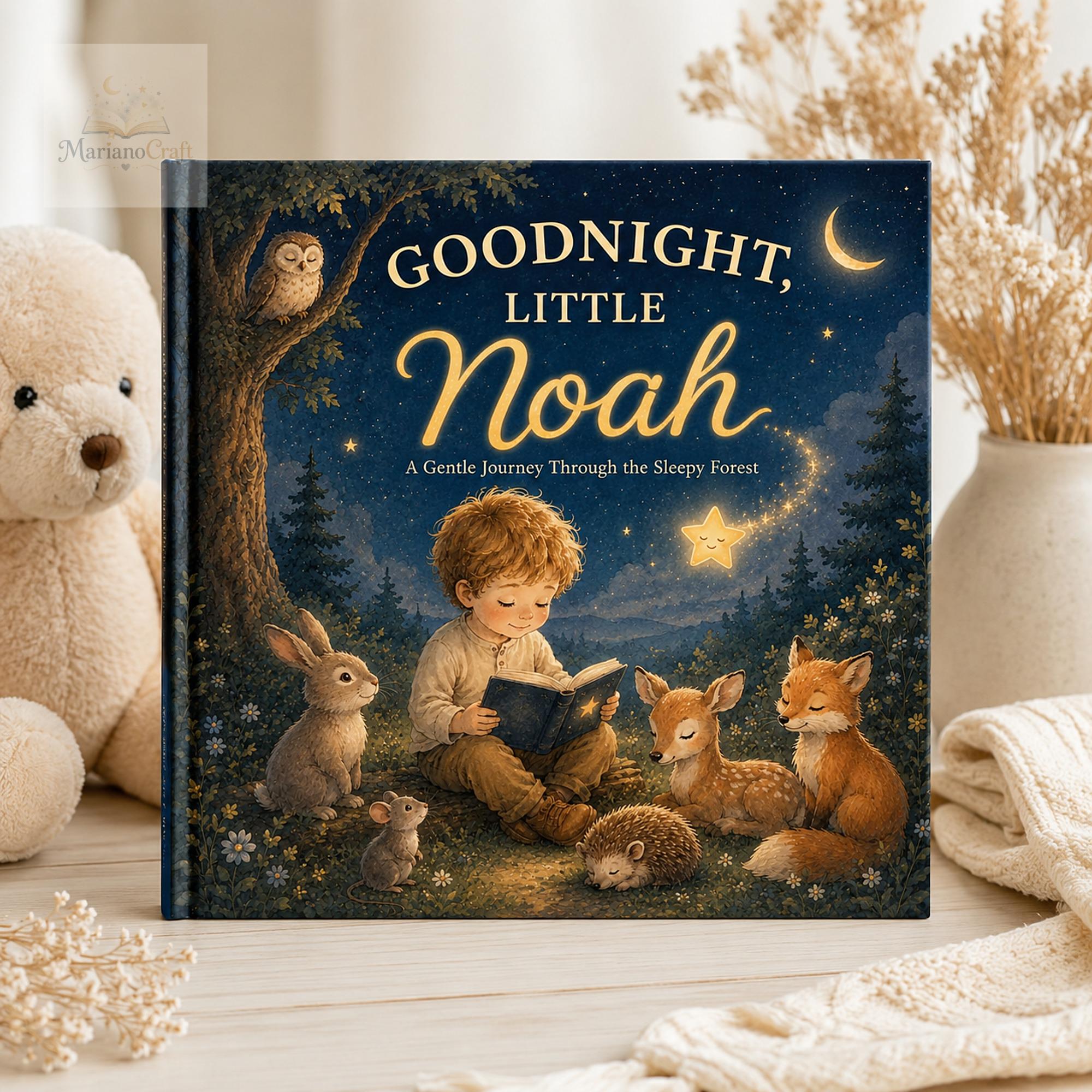 Personalized Bedtime Story Book With Custom Name