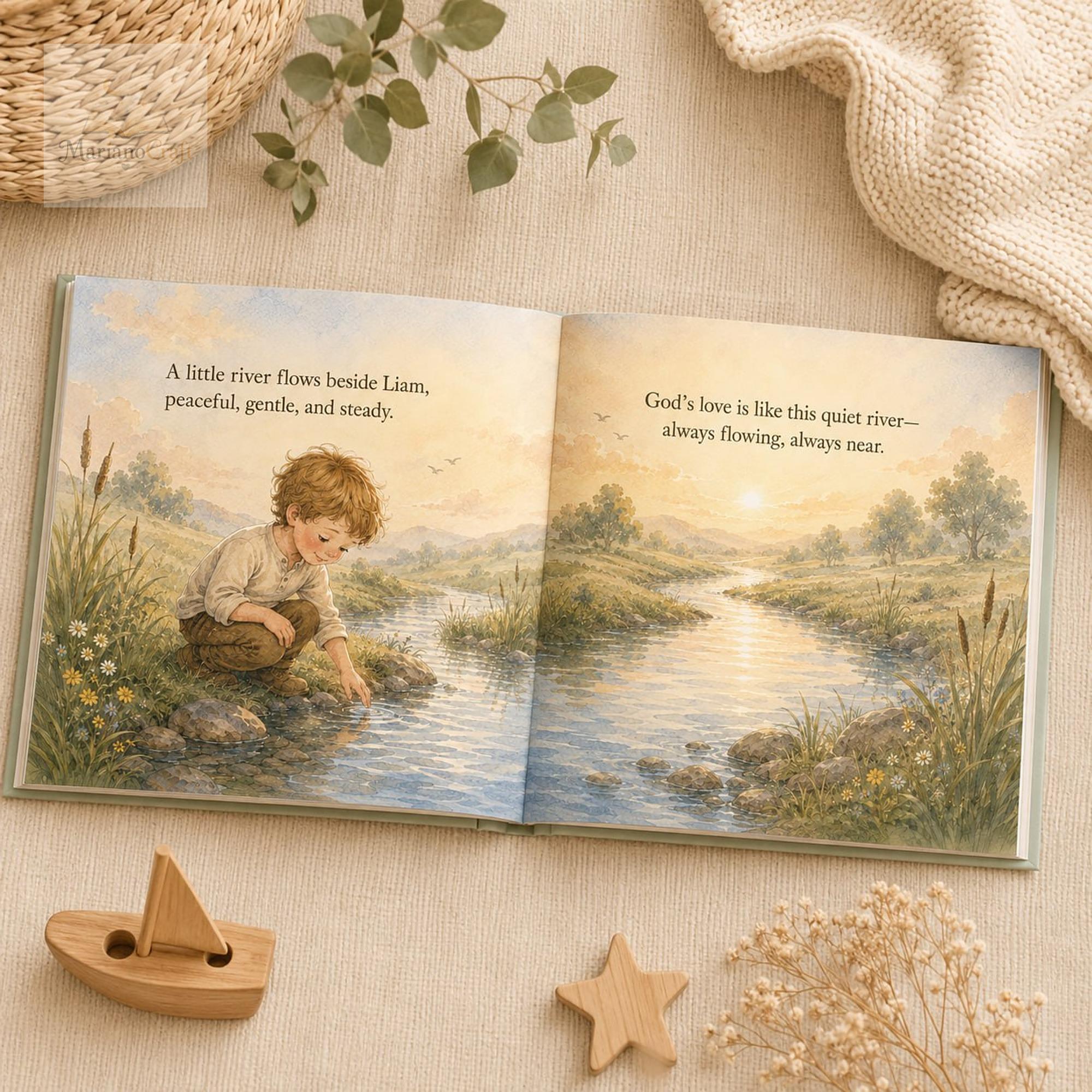 Personalized Christian Children's Book - God Loves You Story