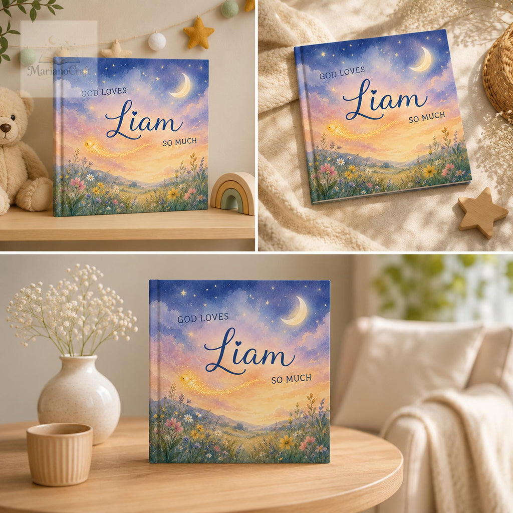 Personalized Christian Baby Book: God Loves You Story