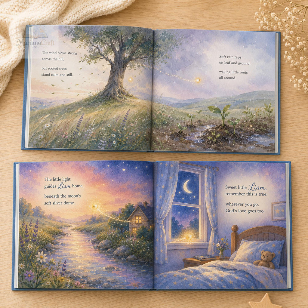 Personalized Christian Baby Book: God Loves You Story