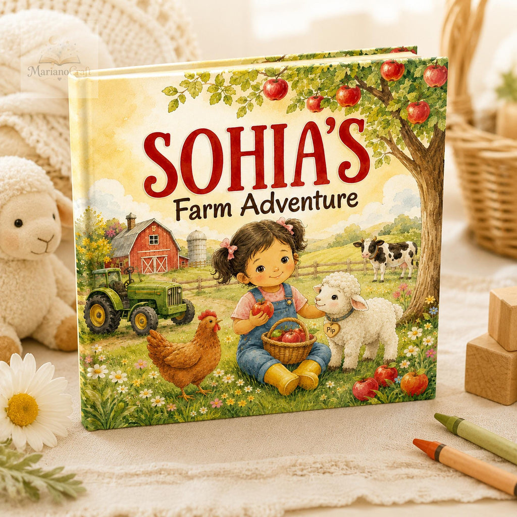 Personalized Farm Adventure Book for Kids