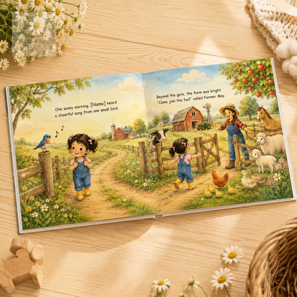 Personalized Farm Adventure Book for Kids