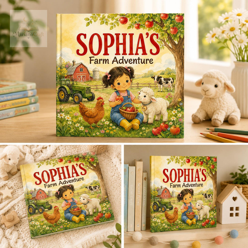 Personalized Farm Adventure Book for Kids
