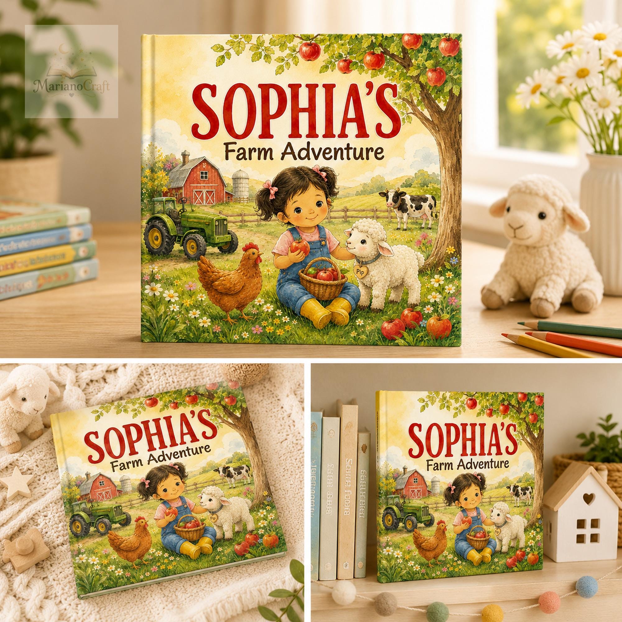 Personalized Farm Adventure Book for Kids
