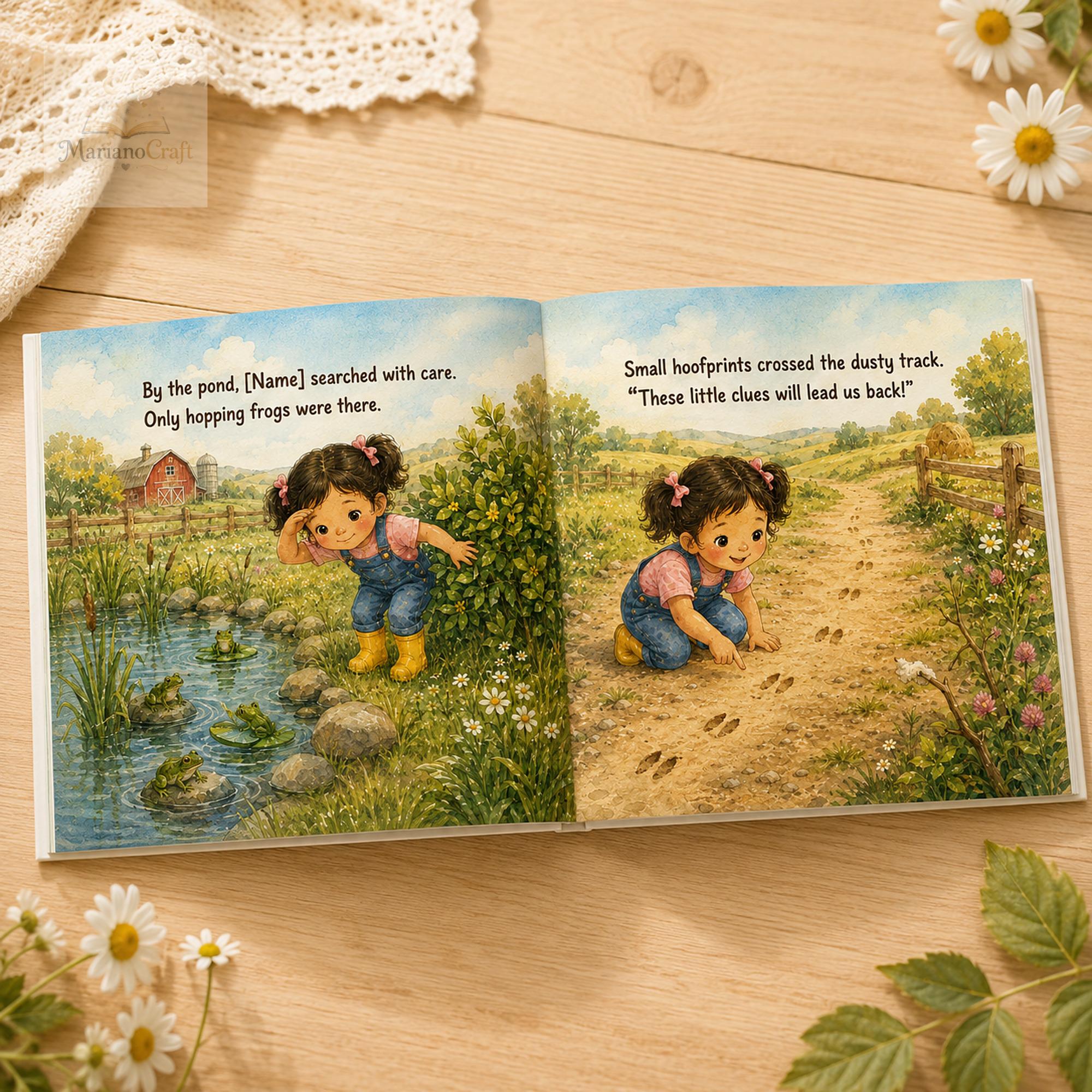 Personalized Farm Adventure Book for Kids