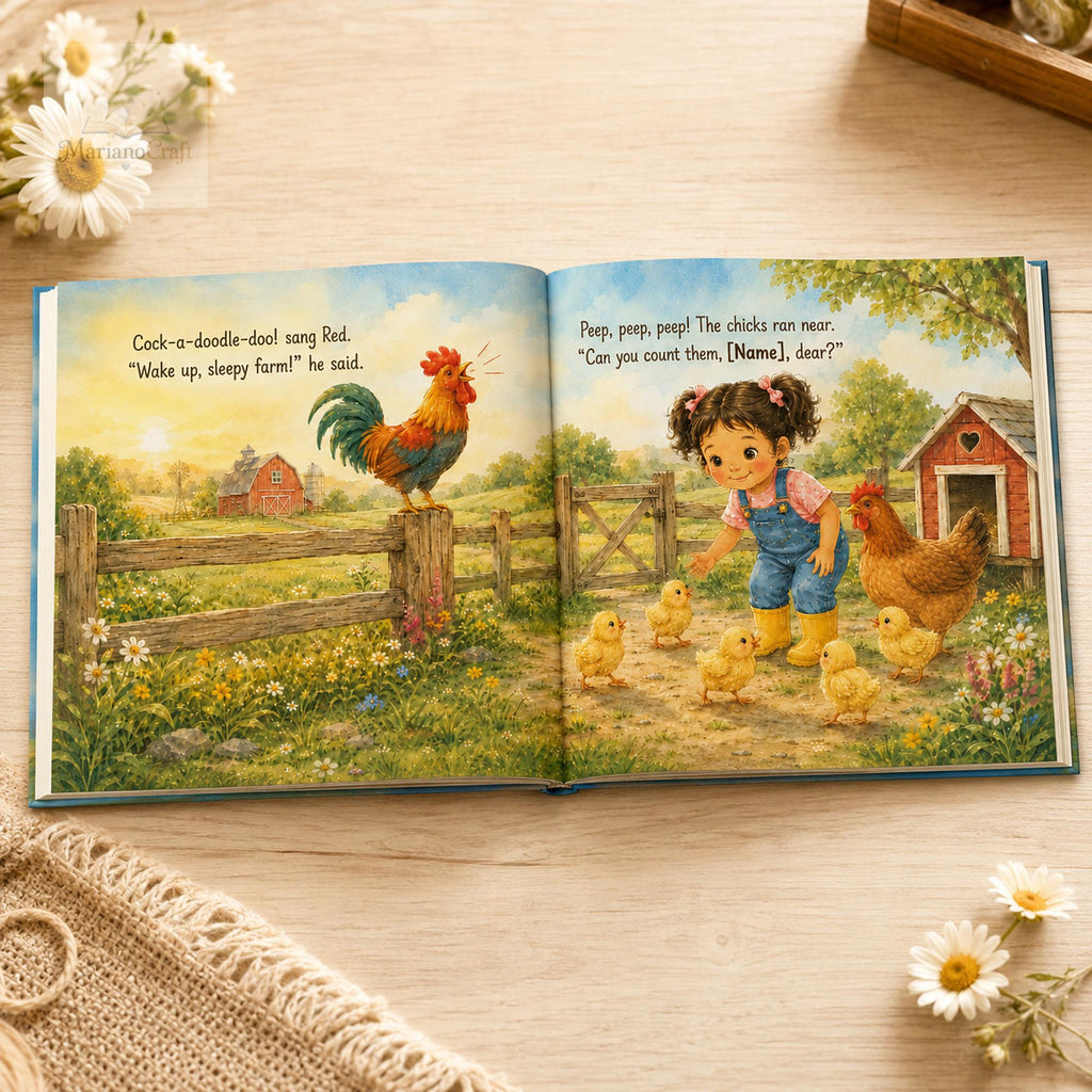 Personalized Farm Adventure Book for Kids