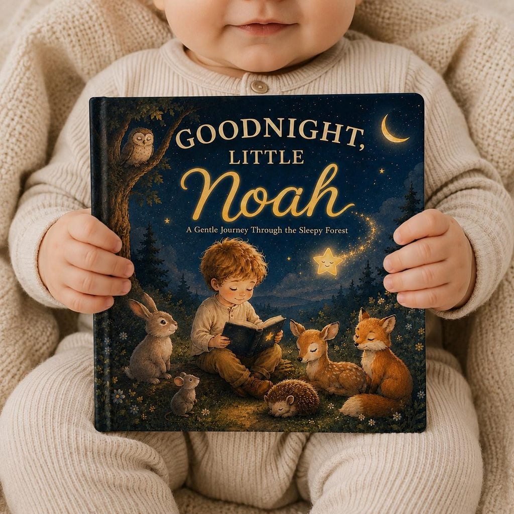 Personalized Bedtime Story Book With Custom Name