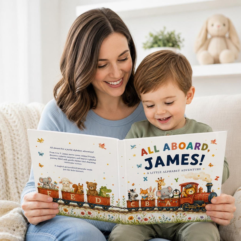 Personalized Alphabet Book for Kids | Custom Name ABC Storybook